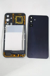 New  Middle Frame Housing For Samsung A15 5G SM-A156U+Back Cover+ Lens Blue Navy - Picture 1 of 12