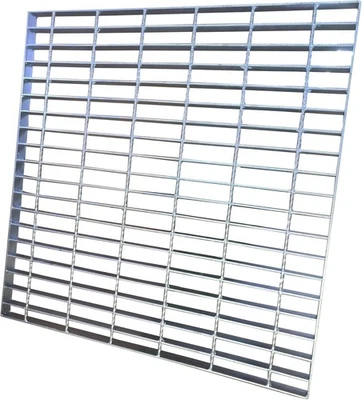 Rejilla de drenaje de acero galvanizado, cubierta de drenaje exterior 32x32, rejilla de alcantarillado clase B, Du Foto 1 de 4