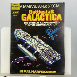 Marvel Super Special # 8 Battlestar Galactica 1978 Giant Oversized - Picture 1 of 6
