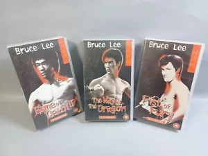 3x Bruce Lee VHS Kassetten Fist Of Fury Way Of The Dragon & Game of Death 2 sehr guter Zustand - Bild 1 von 18