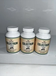 3 Sealed Colostrum 1,000mg, 120 Caps Each Sealed - Picture 1 of 13