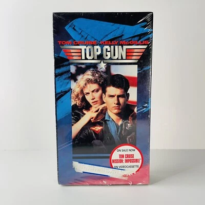 Top Gun (VHS, 1986) BRAND NEW & SEALED - Tom Cruise - Imagem 1 de 4