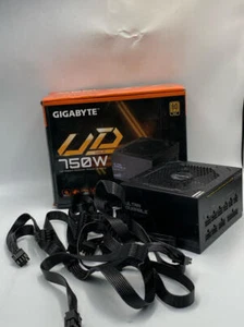 GIGABYTE GP-UD750GM 750W 80 Plus Gold Certified Fully Modular (NO CABLES) - Afbeelding 1 van 8