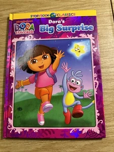 Dora the Explorer Dora's Big Surprise hardback children's book Storybook Classic - Picture 1 of 7