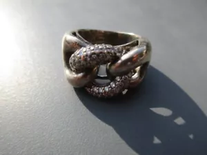 Superbe bague en argent signée Ti Sento - Imagen 1 de 3
