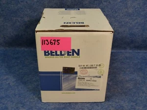 Belden 9451P 009U1000 Multi-Conductor Cables 22AWG 1PR SHIELD 1000ft BOX WHT T20 - Photo 1/4