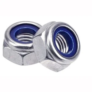 Metrisch Nylon Einsatzmuttern Grade8 M4 M5 M6 M8 M10 M12 M14 M16 grob & fein pitch - Bild 1 von 7