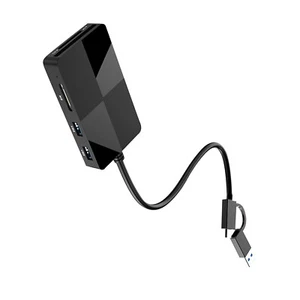 1 PC 8 in 1 USB 3.0 Type C SD Card Hub Adapter SD TF CF XD MS Memory Card Reader - Picture 1 of 15