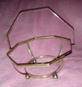 Antique Epns S&B Sheffield Serving Bowl Carrier Only - Picture 1 of 3