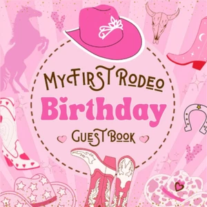 Cowgirl 1St Birthday Guest Book: to Share Warm Wishes, Messages, and Keepsake... - Picture 1 of 1