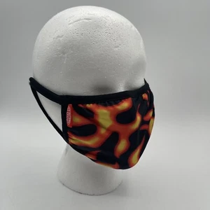 Face Mask - Petals And Peacocks - Flame Graphic - New - Picture 1 of 9
