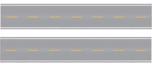 CMR Products Spur N Easy Streets - Gerade Doppelpassage gealterter Asphalt - Bild 1 von 1