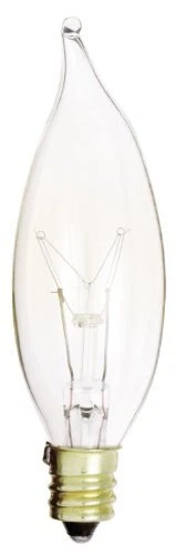 S3273 15w Turn Tip - Candelabra Base - Clear (0327300) - Image 1 of 1