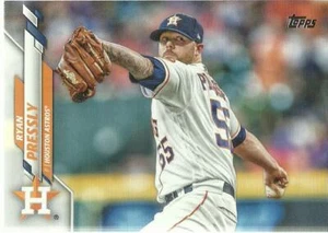 2020 Topps Series One Ryan Pressly card # 163 Houston Astros - Picture 1 of 1