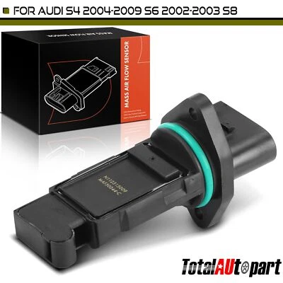 Sensor de flujo de masa de aire sin carcasa para Audi S4 2004-2009 S6 S8 V8 4,2 L 077133471KX Foto 1 de 4