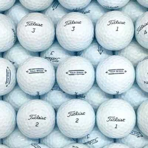 50 Titleist Tour Speed Used Golf Balls AAAAA 5A Free Shipping Bulk Deal - Picture 1 of 7
