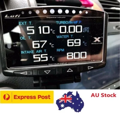 Lufi X1-Defi style OBD2 Boost gauge/multi-gauge/Code scanner/Shift indicator - Image 1 of 4
