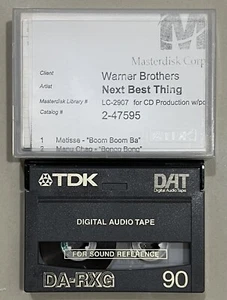 Madonna The Next Best Thing Soundtrack DAT Digital Audio Tape Cassette Rare - Picture 1 of 2