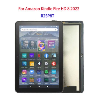 OEM For Amazon Kindle Fire HD 8 12th Gen 2022 LCD Display Touch Screen Digitizer - Image 1 of 4