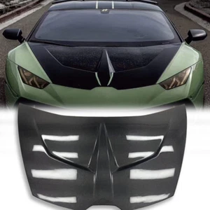 Carbon Fiber Hood Panel Bonnet For Lamborghini Huracan LP580 LP610 1016 Style - Picture 1 of 8
