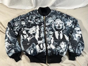 Madonna the Celebration Tour VIP Reversible Alpha Industries Bomber Jacket Large - Picture 1 of 22