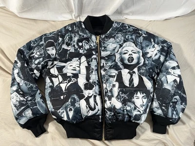 Madonna the Celebration Tour VIP Reversible Alpha Industries Bomber Jacket Large - Image 1 of 4
