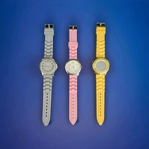 3 Stylish Watches Great Shape Needs Battery's - Picture 1 of 4