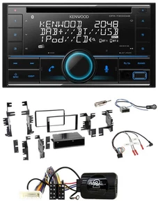 Kenwood CD 2DIN DAB USB Lenkrad Bluetooth Autoradio für Nissan Tiida Versa C11 0 - Bild 1 von 10