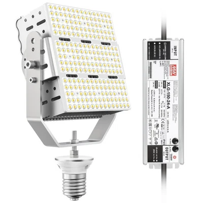 LED Shoebox Retrofit Kit 150W E39 Mogul Base ETL DLC Listed 5000K AC100-277V - Image 1 of 4