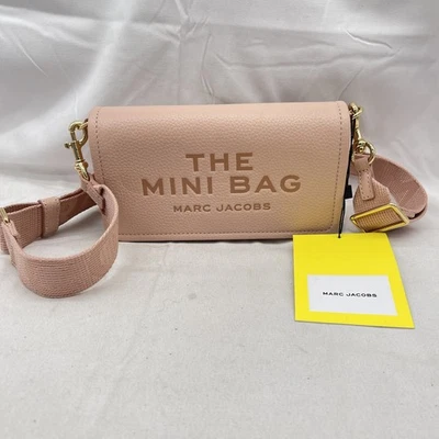 Bolso Bandolera Marc Jacobs Mujer The Mini Cuero Rosa Foto 1 de 4