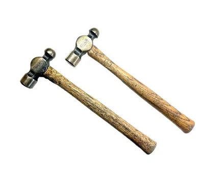 2 Piezas Herramientas Punto Azul 16oz Mango de Nogal Bola Peen Hammer BP16B Hecho en EE. UU. 1B Foto 1 de 4