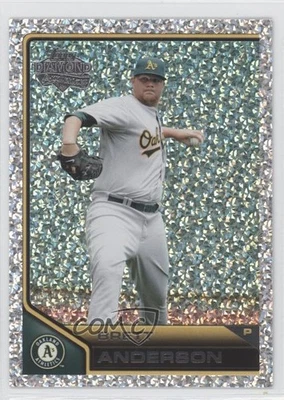 2011 Topps Lineage Platinum Diamond Anniversary Brett Anderson #18 - Image 1 of 2