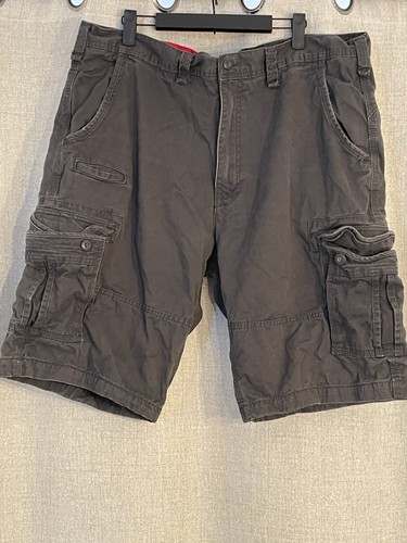 Pantaloncini cargo Jordan Craig uomo taglia 38 grigio scuro