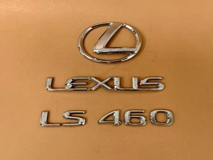 2008 Lexus LS 460 Rear Trunk Lid Emblems (OEM) - Picture 1 of 5