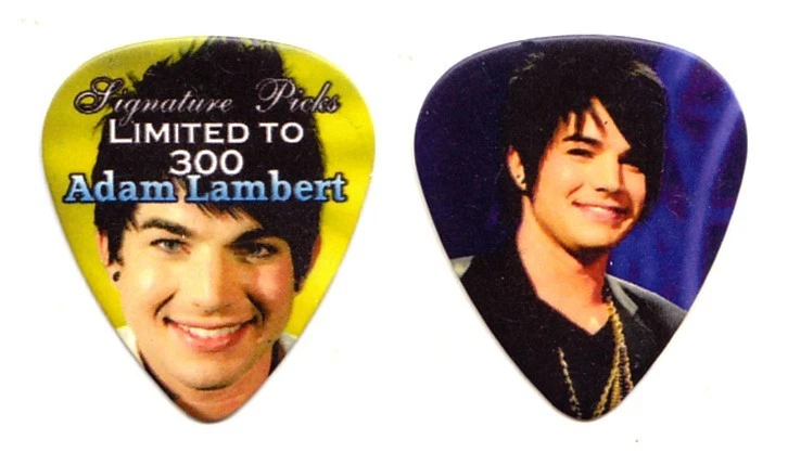 Queen + Adam Lambert Promotional Photo Guitar Pick - Limited Edition Of 300 - Image 1 of 1