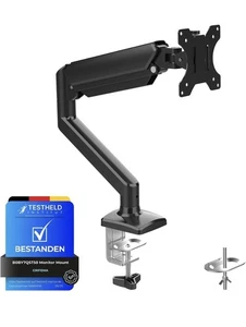 GRIFEMA GB2003-1 Single Monitor Arm Desk Mount for 13" to 32" Screen, Gas...  - Afbeelding 1 van 5