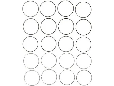 For 1971-1973 Jeep J2500 Piston Ring Hastings 25264HKRW 1972 4.2L 6 Cyl - Image 1 of 2