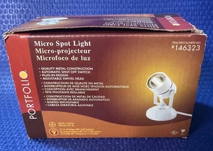 Portfolio Micro Spot Light #146323 New in opened Box(Tested) - Picture 1 of 4