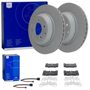 ATE BREMSSCHEIBEN 358mm + BELÄGE HINTEN passend für AUDI Q7 4L Bj. 2005-2015 - Bild 1 von 8
