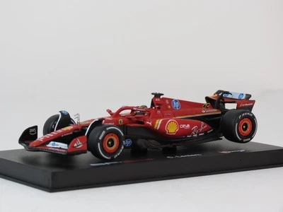 BBurago Burago Ferrari SF-24 #16 Leclerc winner Italian GP 2024 1/43 18-01928#16 - Immagine 1 di 4