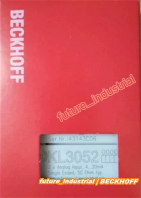 1PCS NEW IN BOX BECKHOFF KL3052 PLC Module KL3052 - Image 1 of 4