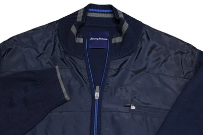 TOMMY BAHAMA SILK COTTON NYLON  JACKET--XL--FULL ZIP--UNWORN!!--PERFECT!!--NWOT! - Image 1 of 3