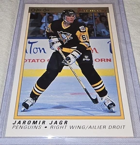 Jaromir Jagr RC 1990-91 O-Pee-Chee Premier #50 Rookie NHL Penguins 🔥NEUWERTIG🔥 - Bild 1 von 7