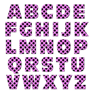 Juego de imanes de refrigerador MAG-NEATO'S™ rosa letras mayúsculas - Imagen 1 de 1