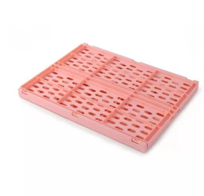 Target Bullseye's Playground Pink Collapsible Crate 297 oz. 10"W x 5.5"H (NEW) - Image 1 of 4