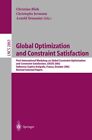 Global Optimization and Constraint Satisfaction. First International Workshop Gl