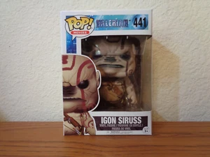 Funko Pop! VALERIAN Movie: Igon Siruss Vinyl Figure #441 New in Box - Picture 1 of 3