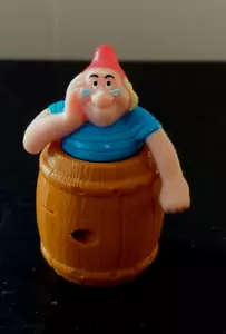 1998 Mr. Smee in Barrel 2,75" McDonald's Actionfigur #7 Disney Peter Pan - Bild 1 von 5
