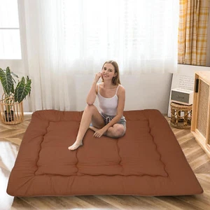 4 in Thick Japanese Floor Mattress Foldable Futon Mattress Sleeping Tatami Mat - Picture 1 of 10