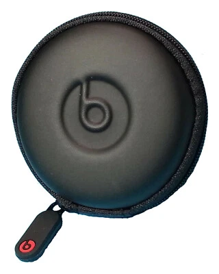 Round Pocket Case for Beats Powerbeats 3/2/1, UrBeats, Tour and iBeats Earbuds. - Image 1 of 4